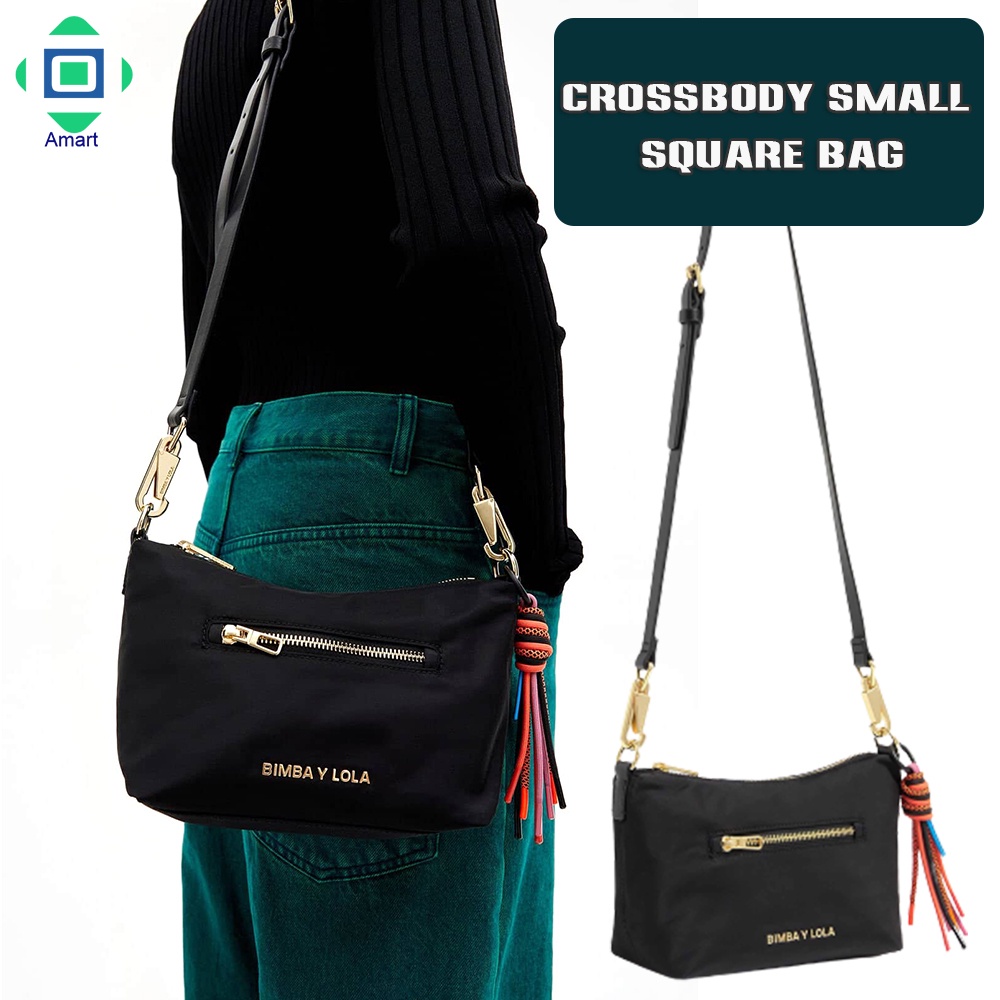 Women's Nylon Shoulder Bag Casual Elagant Small Square Crossbody Bag