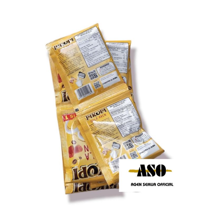 PIKOPI GULA AREN ( isi 15 sachet ) produk dari kopi kapal api ( RENCENG ) - Gambar 2