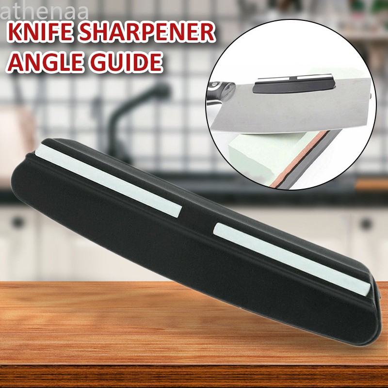 Kitchen Knife Sharpener Ceramic Angle Guide Holder Tool For Whetstone