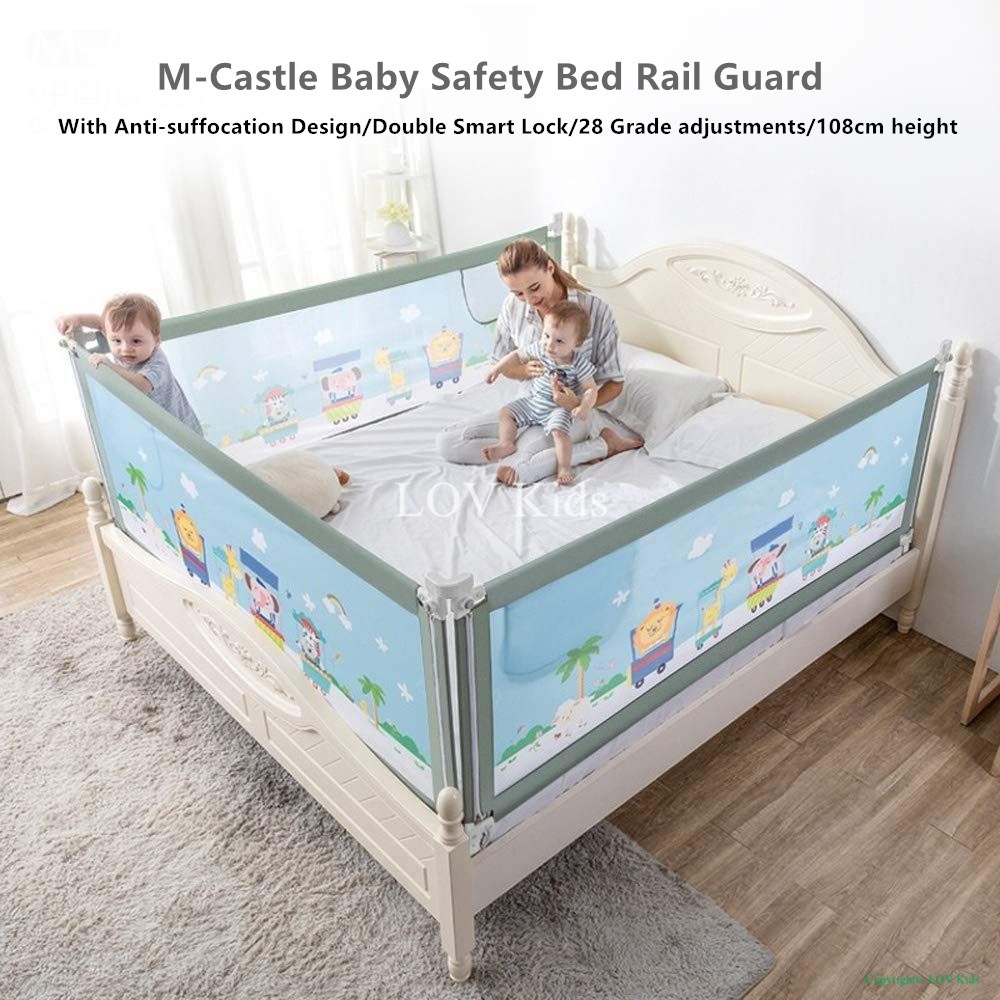 Baby Safety Bed Rail Guards, Toddlers Extra Tall Kids Bed Guardrail