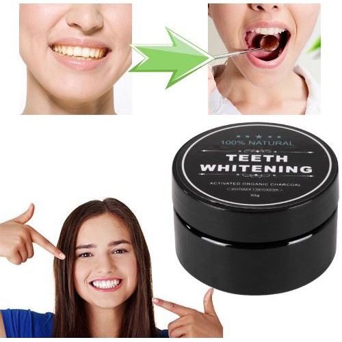Teeth Whitening Activated Organic Charcoal Powder * 100 Natural