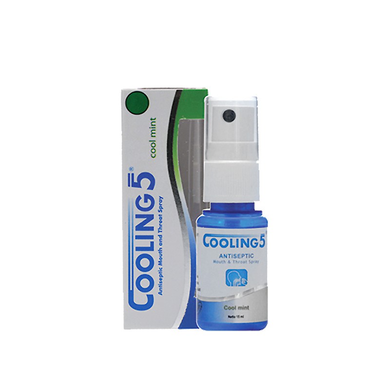 Cooling Spray Mint 15ml/Cooling 5/Sariawan/Bau Mulut/Cooling 5 Spray - Gambar 3