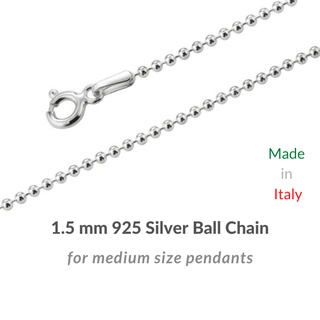 20 inch (50 cm) Adjustable 925 Silver chain