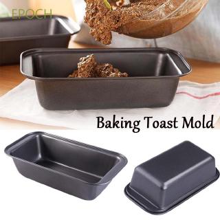 1pc Rectangle Carbon Steel Cake Mold, Non-slip Bread Pan For Baking