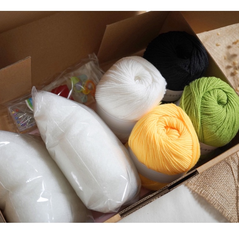 DIY Knitting Package Crochet Starter Kits Amigurumi Knitting Doll ...