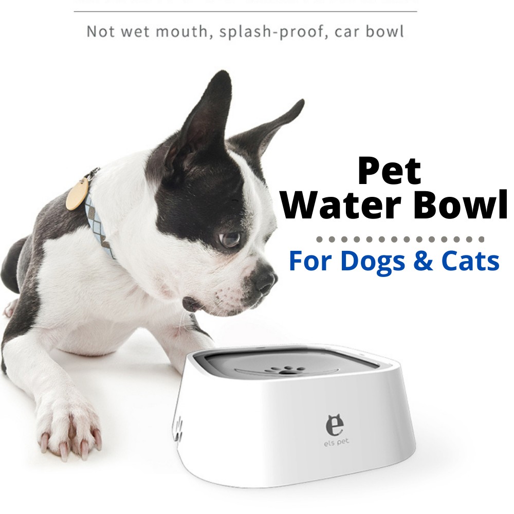 SG】No-Spill Pet Water Dispenser Pet Water Bowl Dog Water Bowl Cat