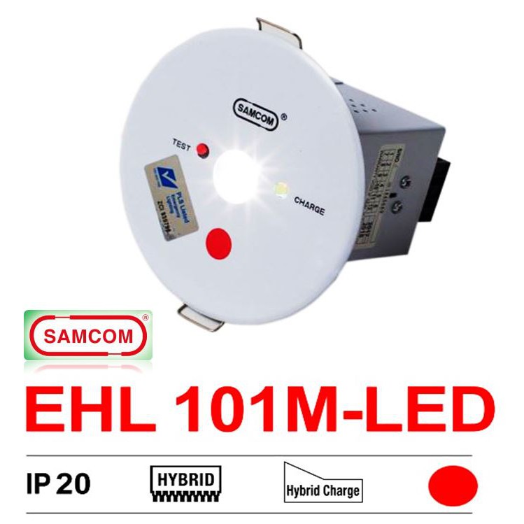 Samcom Electronics - Emergency Light Recessed Led EHL 101M-LED | Shopee ...