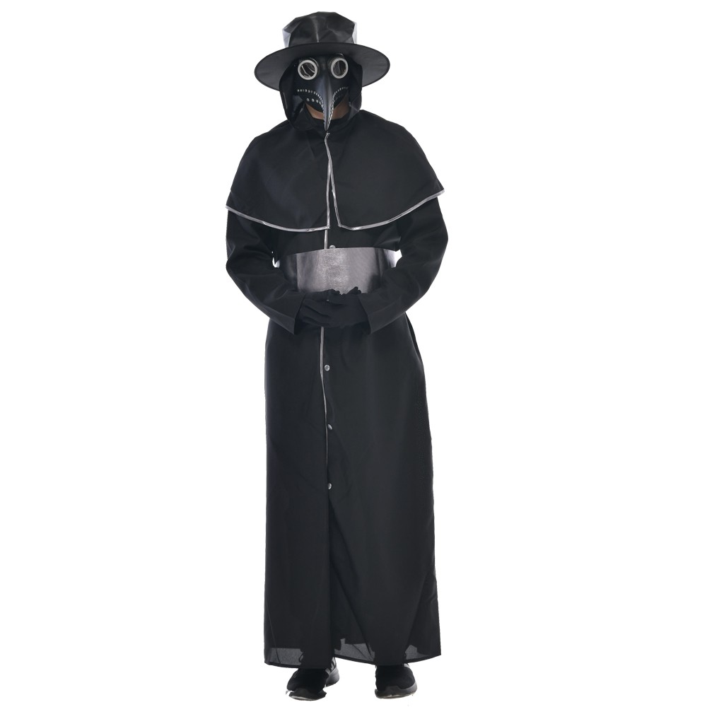 Fast Delivery Halloween Costume For Adult Horror Medieval Steampunk 