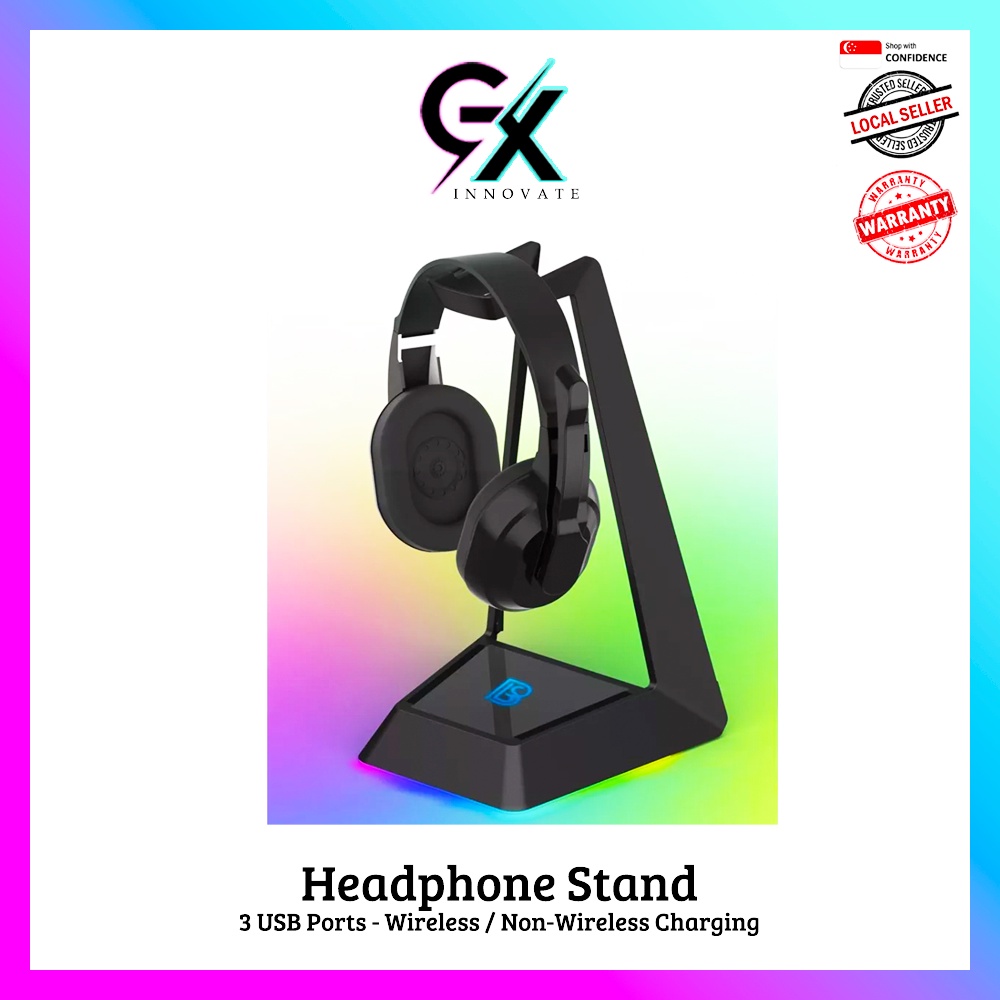 Wireless gaming discount headset charging dock