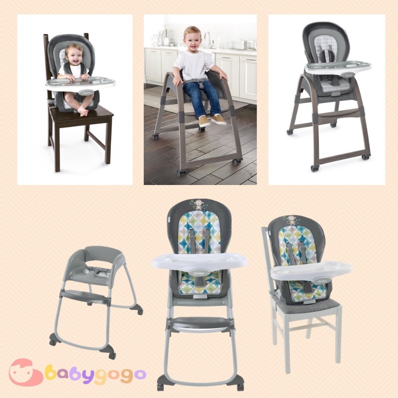 Ingenuity 3 in 1 wood hot sale high chair