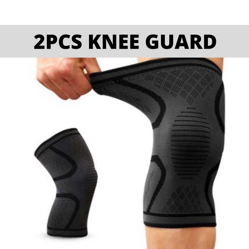 2PCS Aolikes Compression Knee Guard Support for Pain Relief | Shopee ...