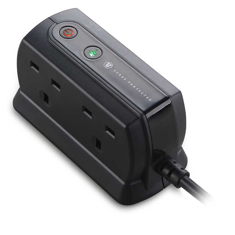 Masterplug Surge Compact Extension Lead - 4 Socket (SRGD42MB) | Shopee ...