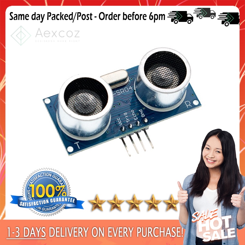 🔥[READY STOCK Local Seller]🔥 Ultrasound Ultrasonic Module 5 Pin ...