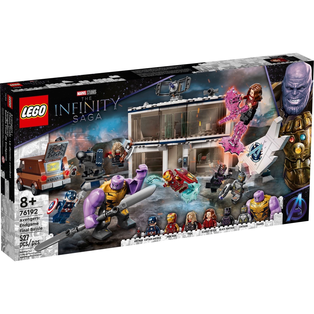 BOB 76192 LEGO Marvel Avengers Endgame Final Battle New MISB Shopee Singapore