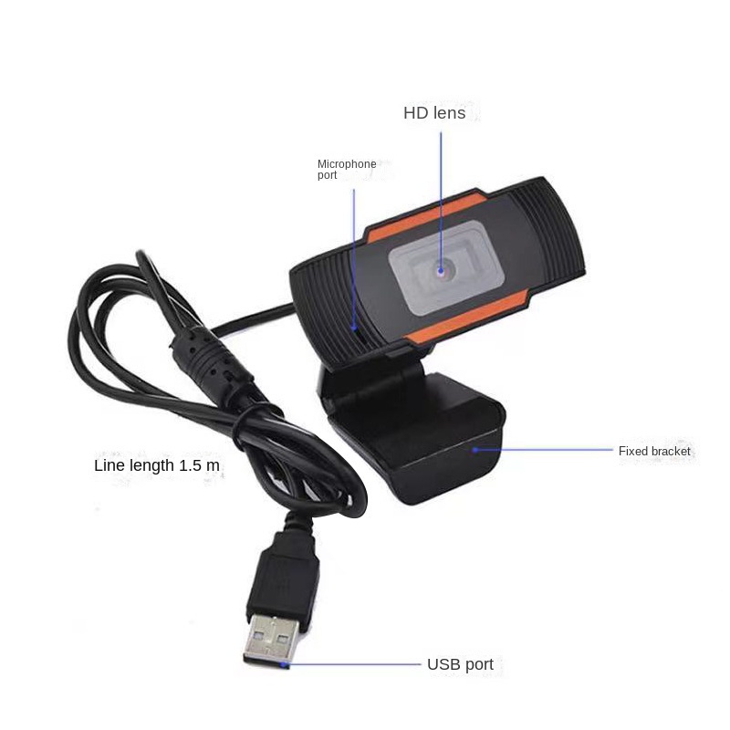 Computer Camera USB Video Conference Online Class Live | Shopee Singapore