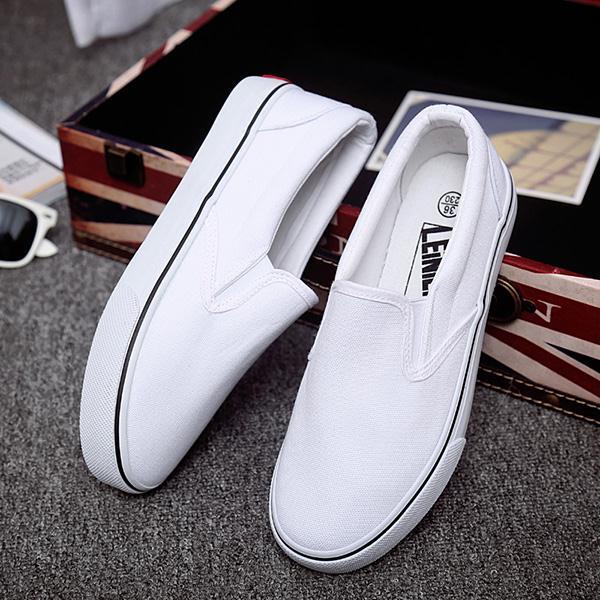 White canvas shoes for on sale ladies