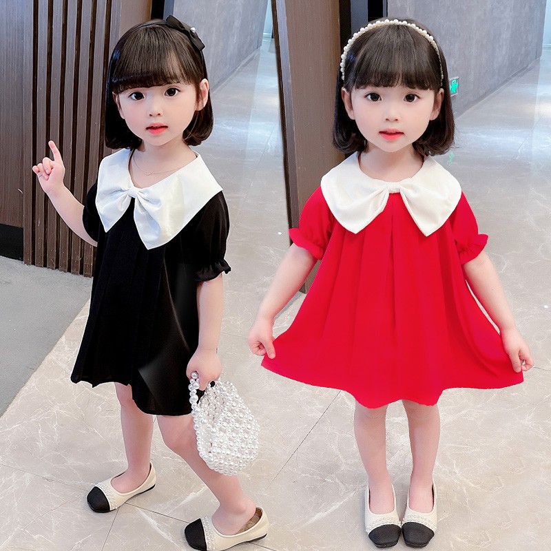 Girl s Dress New Arrival SG Local Seller Girls One Piece Dresses Red and White National Day Kid s Fashion Shopee Singapore