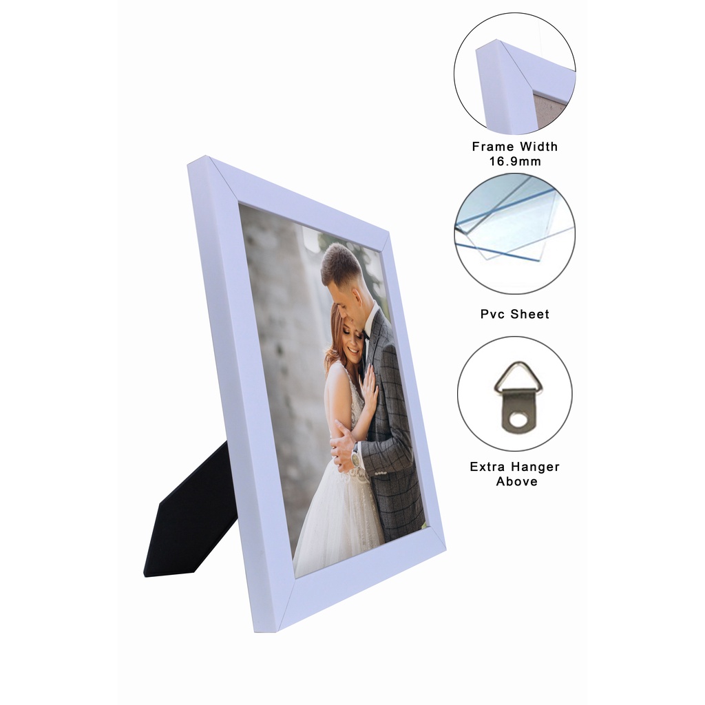 Gambar Frame 4R 5R 6R 8R 8RW A4 A3 Photo PVC Sheet Frame | Certificate ...