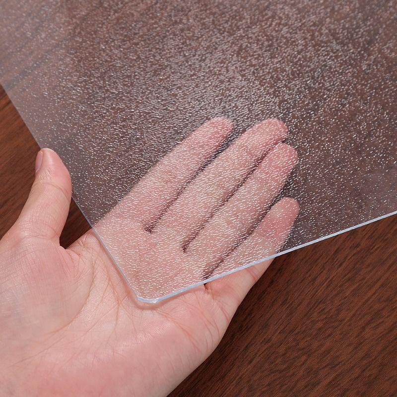 PVC Tablecloth Waterproof Heat Proof and OilProof Soft Glass Dining