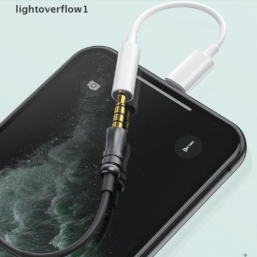 [lightoverflow1] Headphone Earphone Jack Audio Converter Adapter