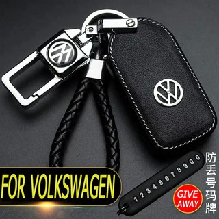 Vw keychain sale leather