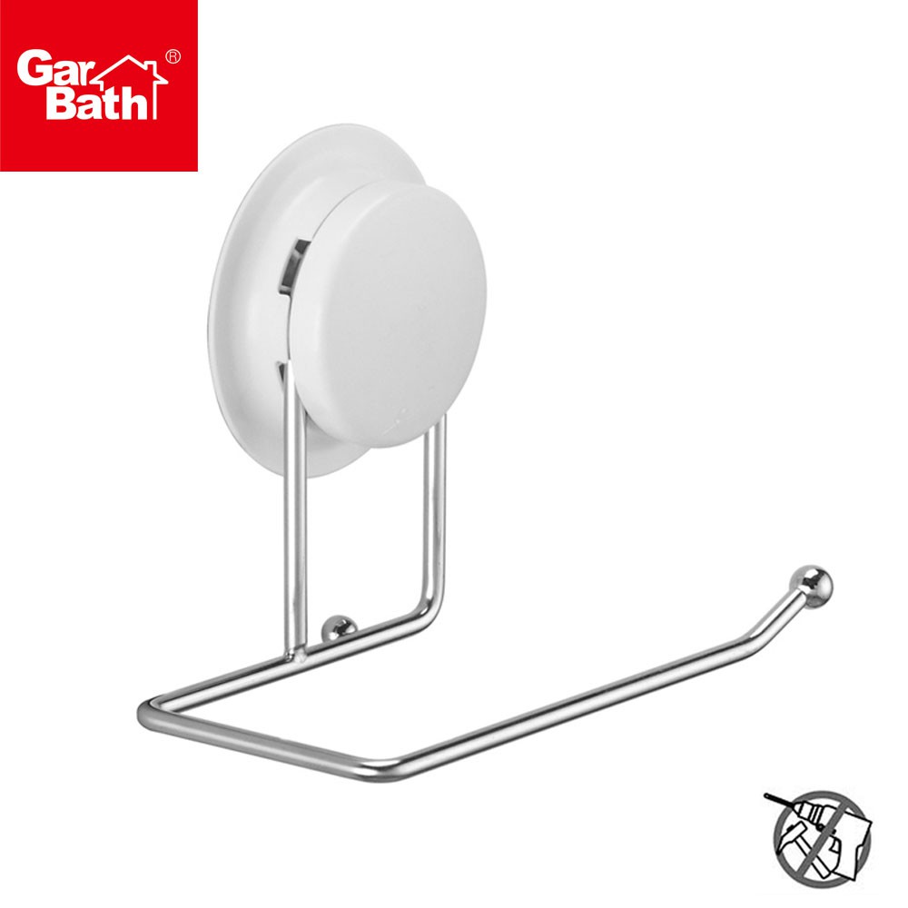 Garbath Vacuum Suction Hand Towel & Toilet Paper Holder, Towel Hanger