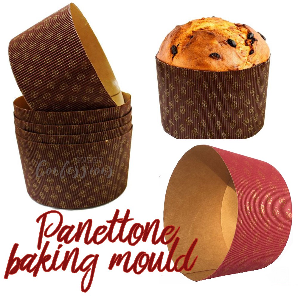 Panettone baking mould corrugated paper cup liner christmas baking mold ...