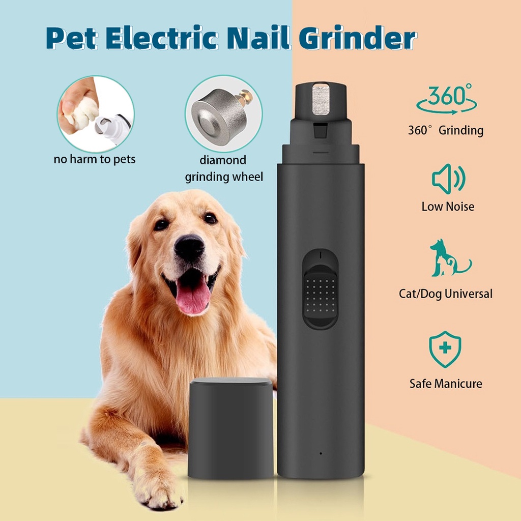 Electric file discount for dog nails