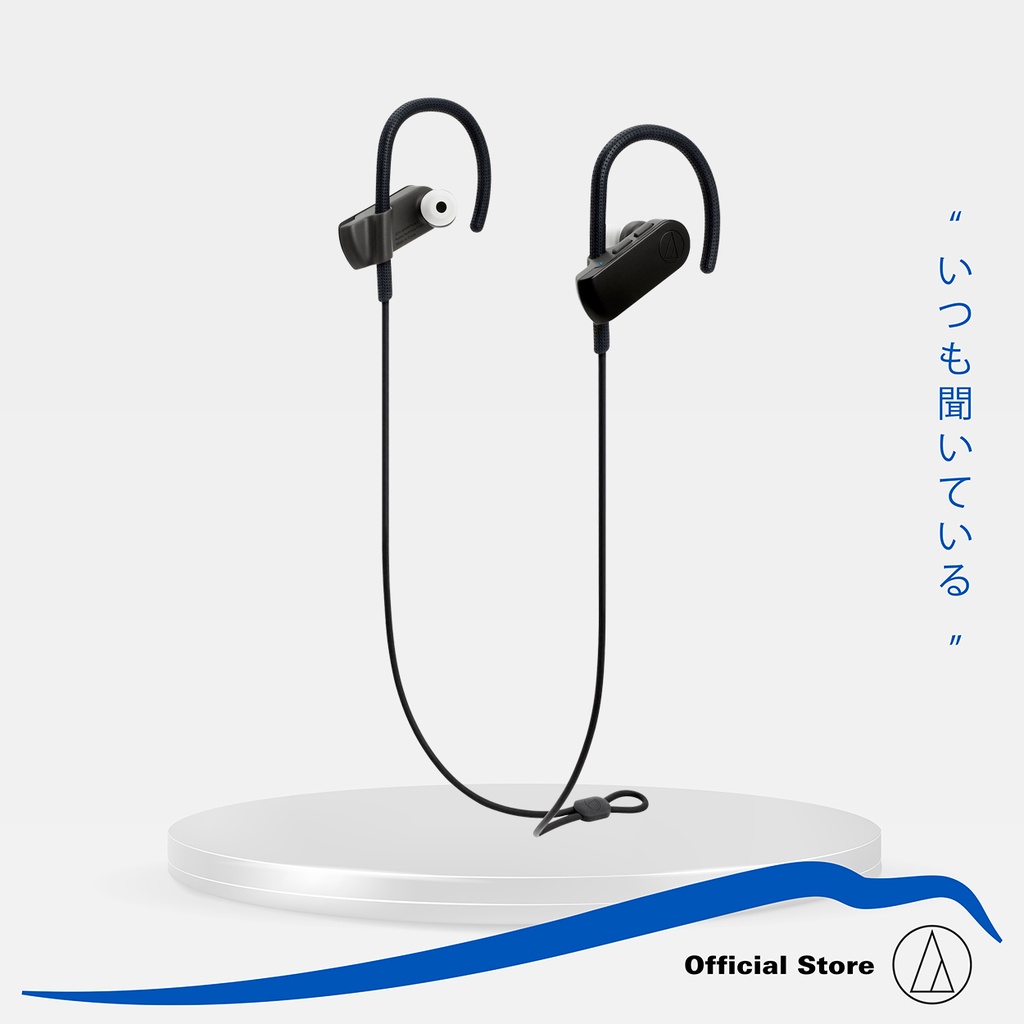 Audio-Technica ATH-SPORT50BT Wireless In-Ear Headphones | Shopee