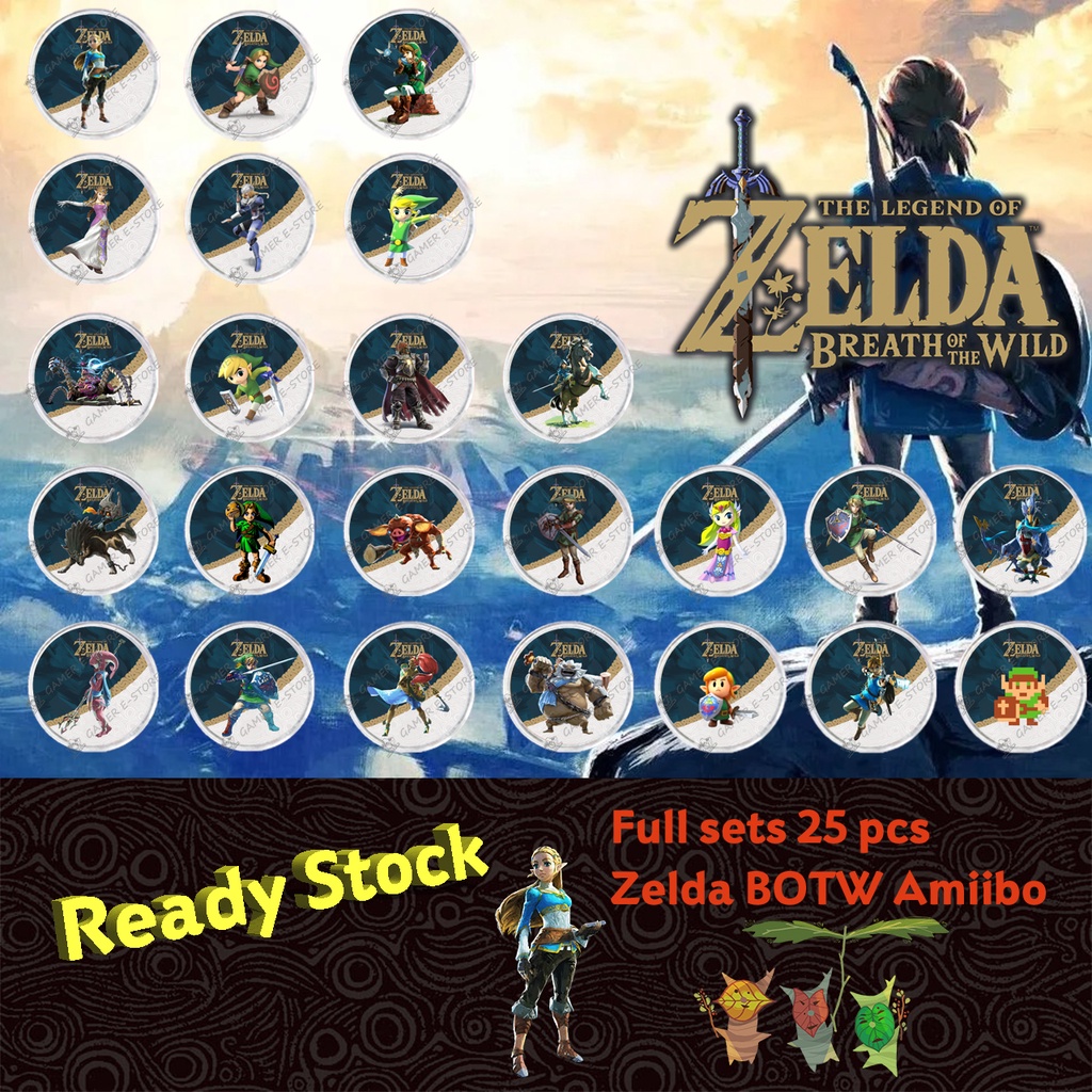 The Legend of Zelda Breath of the Wild AmiiboBOTW Amiibo the Legend