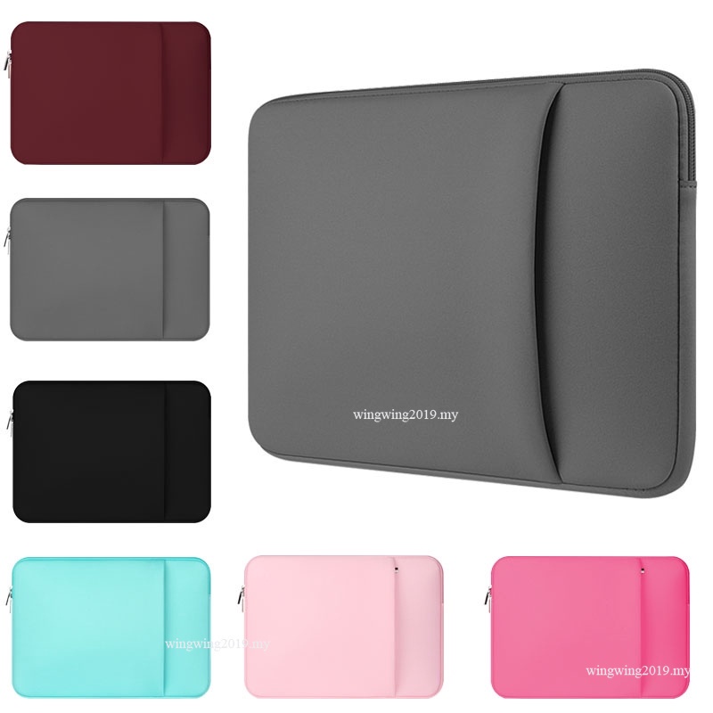 For ASUS Chromebook Flip Eee Pad Slider SL101 EeeBook X205TA X401 X453MA 11 12 13 13.3 14 15 15.6 INCH Nylon Zipper Laptop Sleeve Pouch Case Bag Shopee Singapore