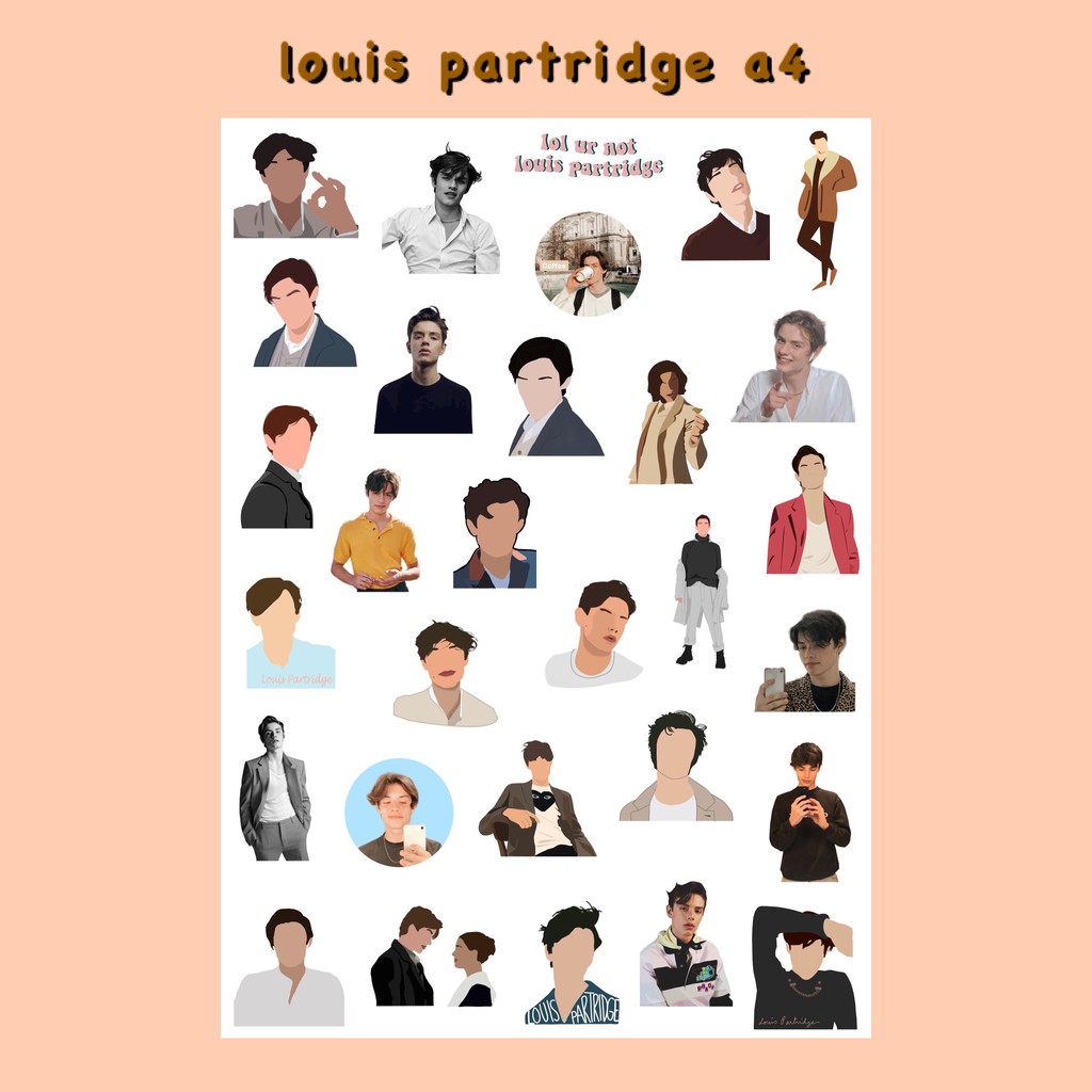 louis partridge - Louis Partridge - Sticker