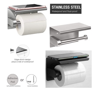 Stainless Steel 304 Toilet Paper Holder Concealed Tissue Holder Stand  Waterproof