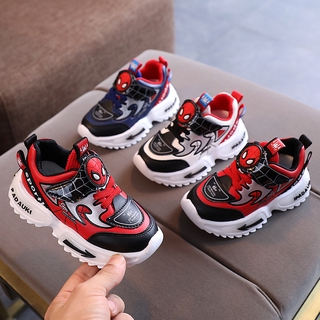 Boys shoes Spiderman children s sports shoes Korean fashion waterproof non slip breathable kids sneakers