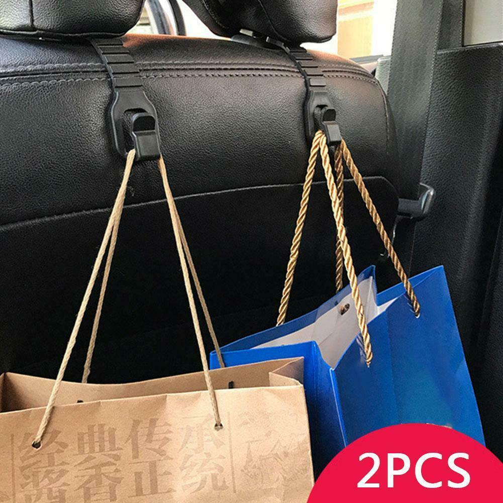2pcs Car Seat Back Hidden Multifunctional Hook Car Interior Supplies Rear Seat Back Creative Car Small Hook