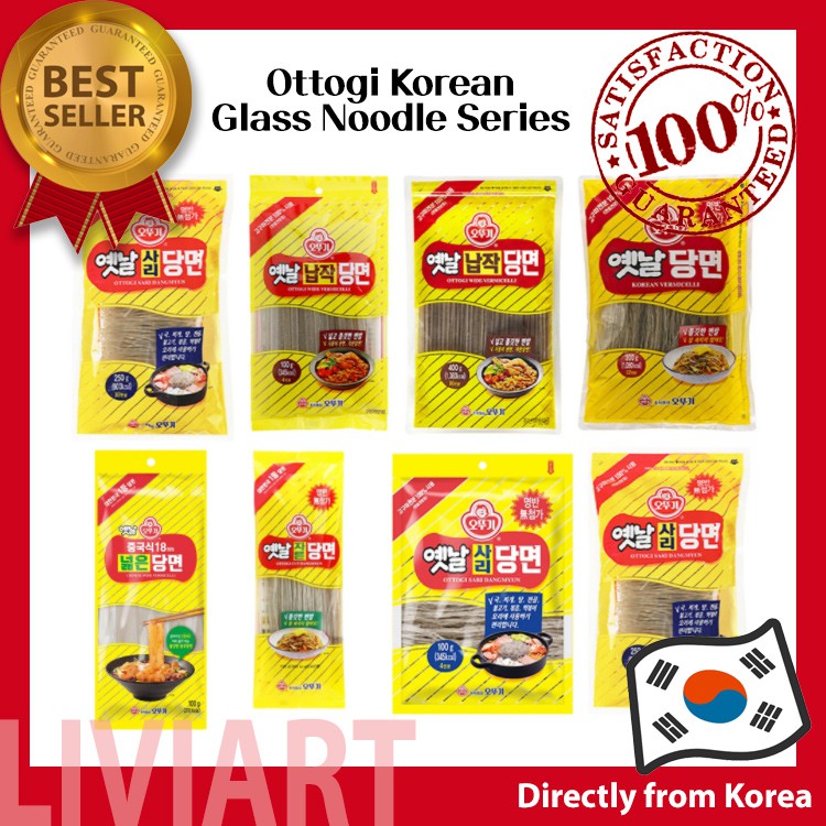 [Ottogi] Glass Noodle Dangmyun Korean Vermicelli Cellophane Traditional Noodles Series 100g1kg