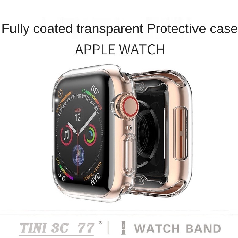 For Apple Watch Case Invisible Protective Case iWatch Series 9 8 7 6 5 ...
