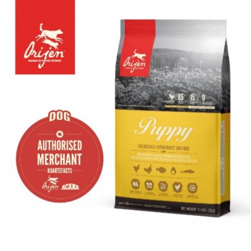 ORIJEN Puppy Grain Free Dry Dog Food 2kg 6kg 11.4kg Shopee