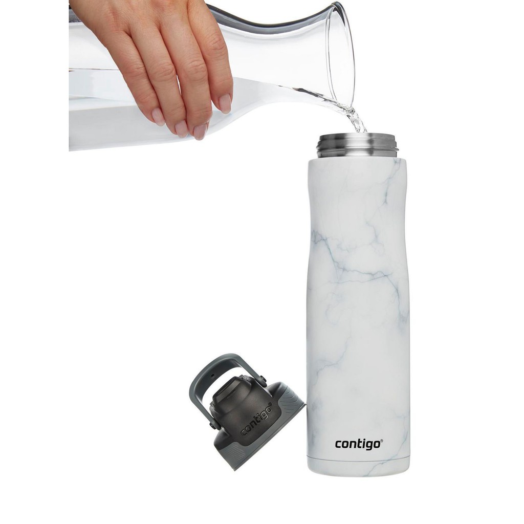 Contigo Autoseal Chill Couture 24oz White Marble