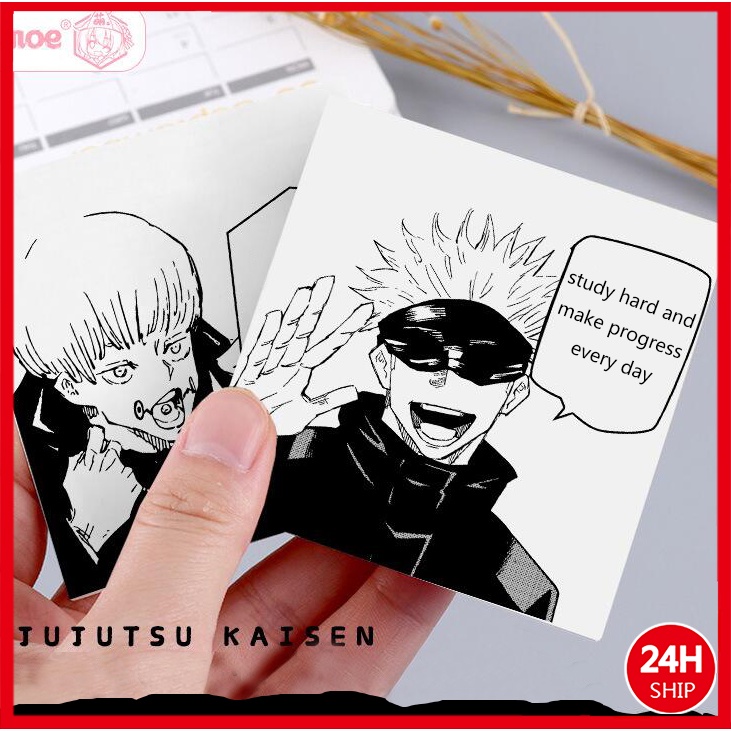 100pcs/set Jujutsu Kaisen Sticker Inumaki Toge/ Gojo Satoru Self ...