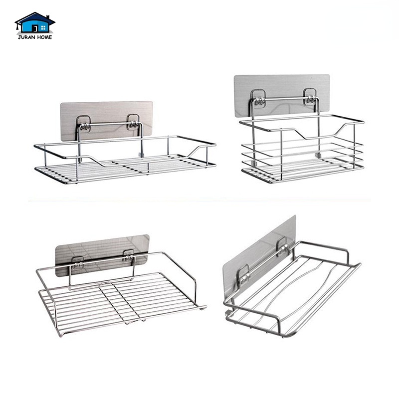 YOUNAL Stainless Steel Bathroom Rack Shelf Toilet Rack Storage Rack