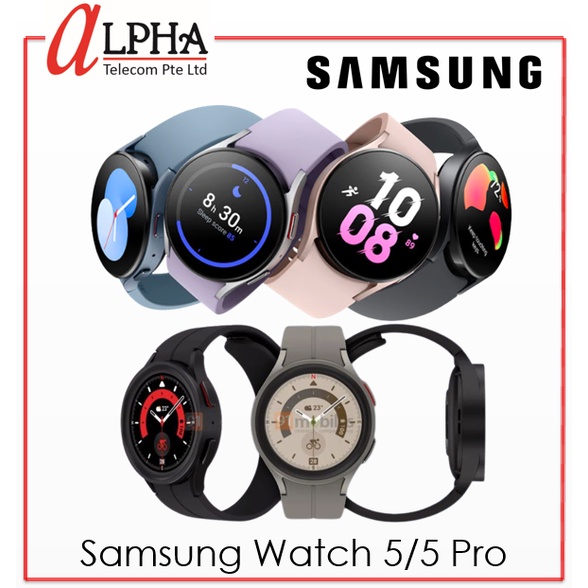 Samsung Galaxy Watch 5 / 5 Pro Smartwatch *Singapore Warranty Set