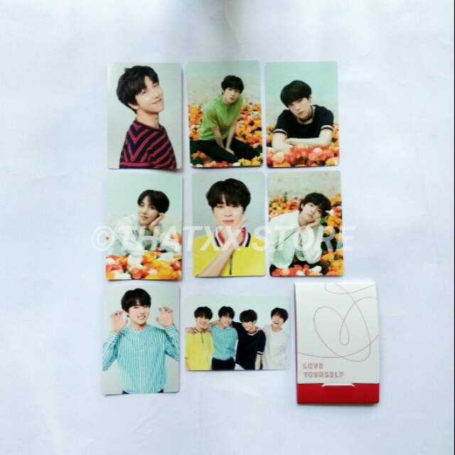 BTS Mini Photocards (PC) Japan edition 'Love Yourself' Concert | Shopee ...