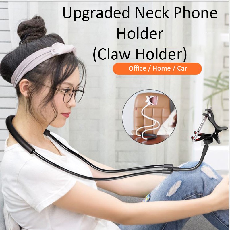 ❤SG Seller❤ Lazy Neck Phone Holder No More Tired Hands