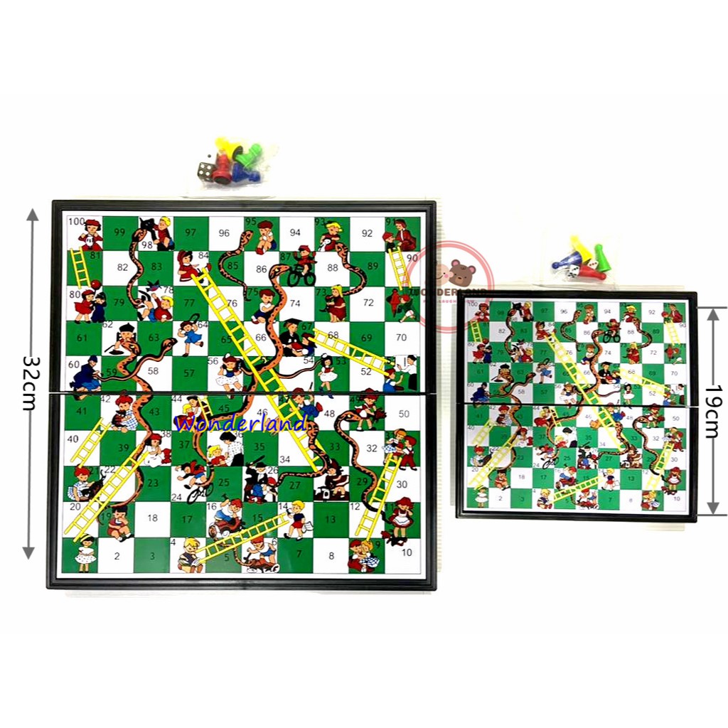Snake Ladder Board Game 32cm SUPER BIG SIZE24 players Shopee Singapore