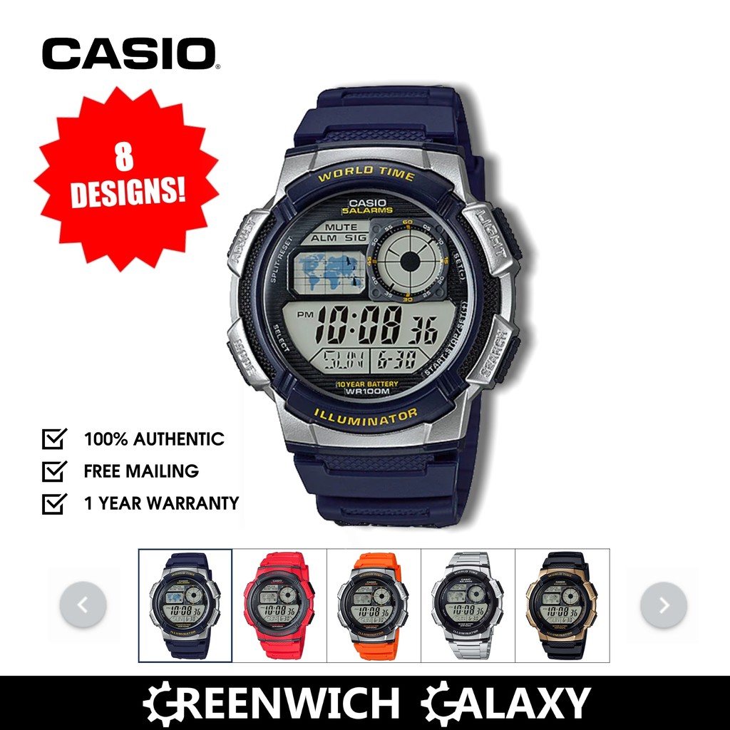 Casio aw sale 1000