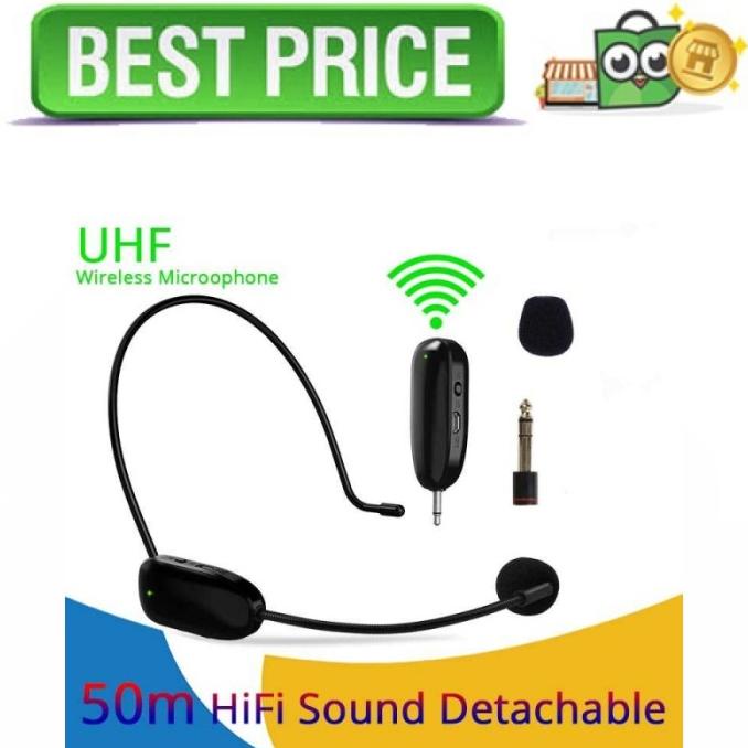 Newgood Wireless UHF Microphone Call Center with Transmitter P11