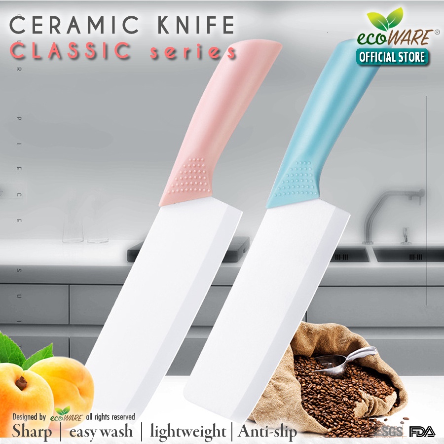 ecoWARE Ceramic 6inch Knife 1.4MM Blade LOCAL STOCKS Easy Wash