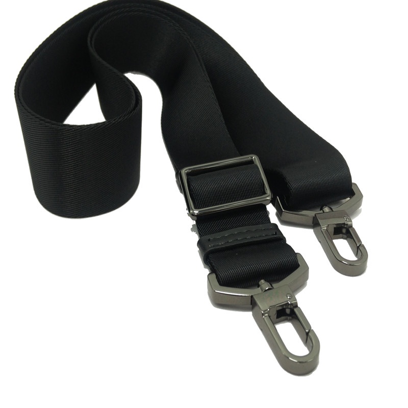 Buy Wholesale China Black Adjustable Nylon Bag Strap Replacement