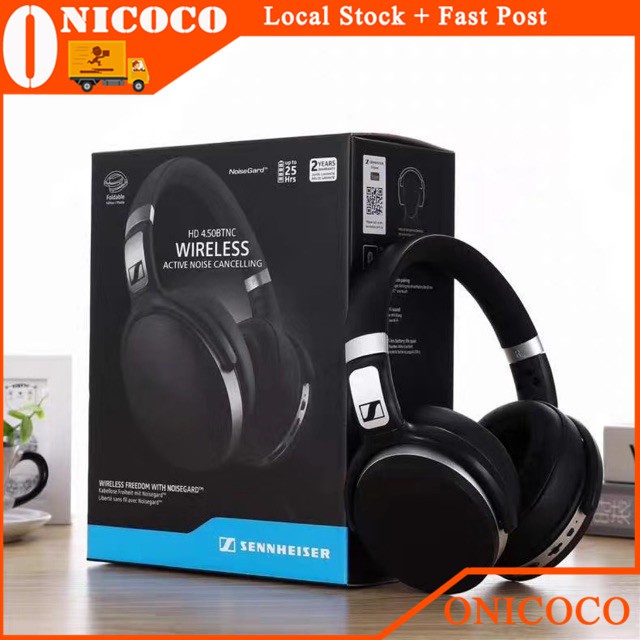 Sennheiser HD 4.40BT Around Ear Bluetooth Wireless Headphones Headset With Mic Shopee Singapore